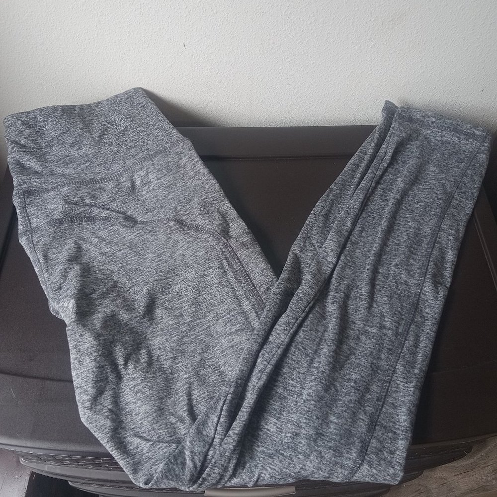 A New Day Ankle Length Gray Leggings, 2 Pockets